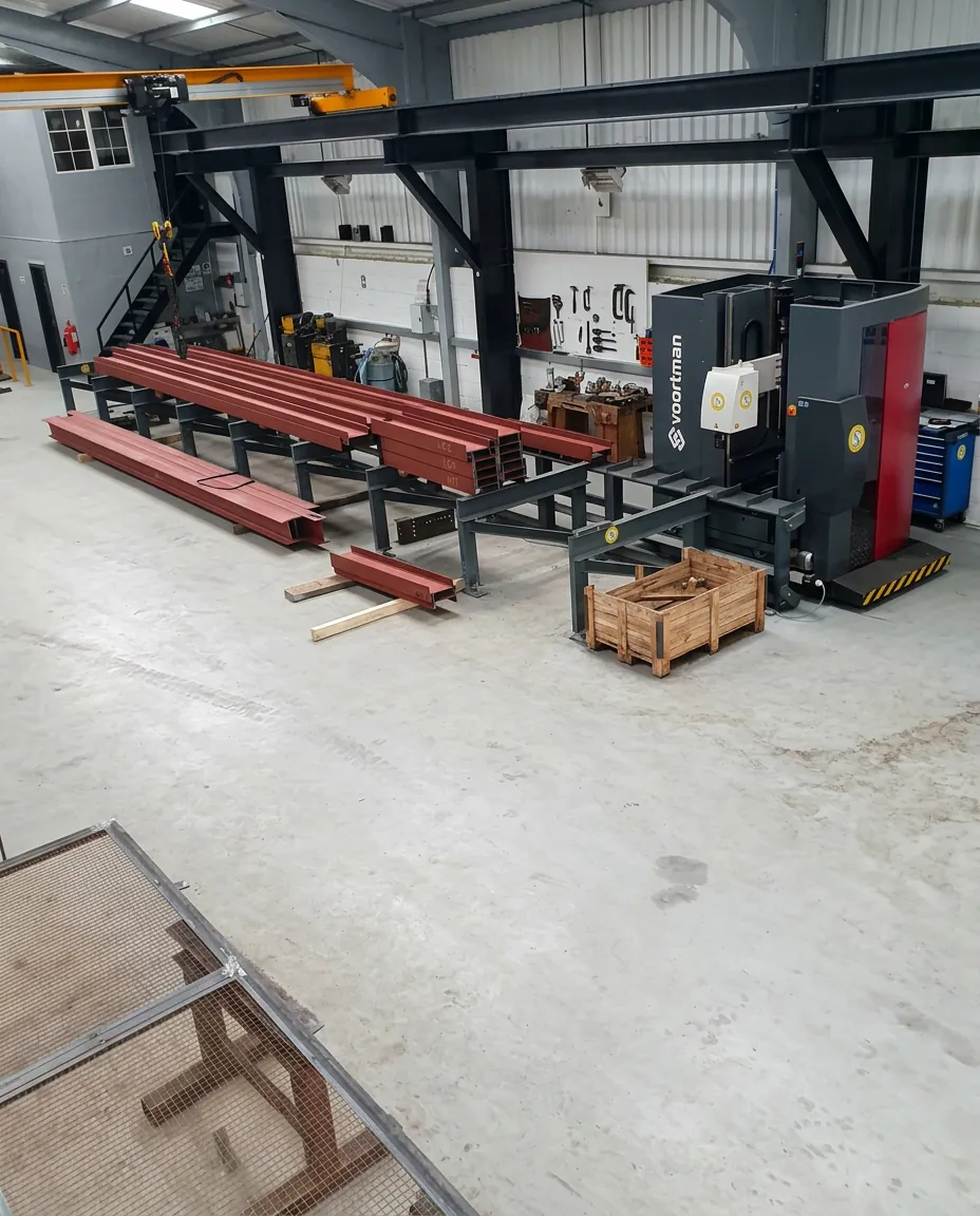 CNC Drilling, Churchtown Steel Engineering Dublin